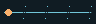A warm signal sweeps across a dark strip